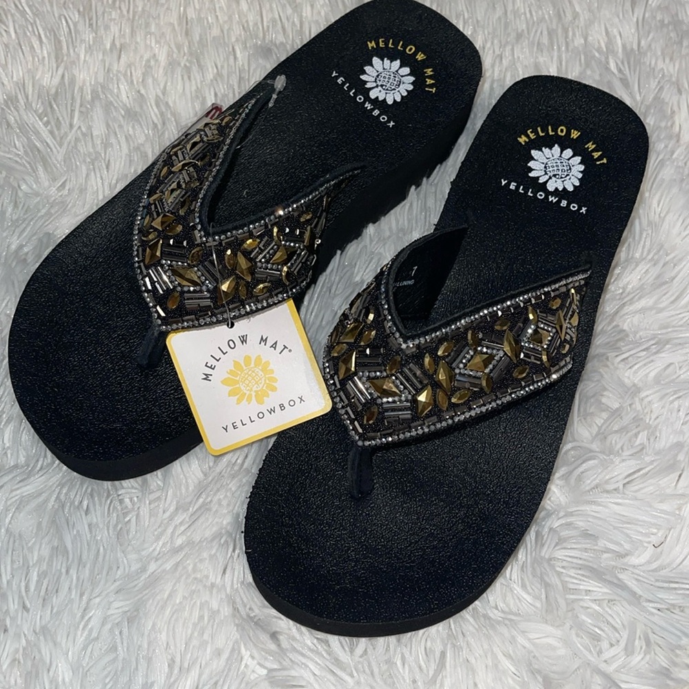 Yellow Box Sandals